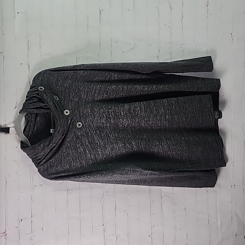 Weaczzy 2XL Very Soft Gray Long Sleeve Shirt